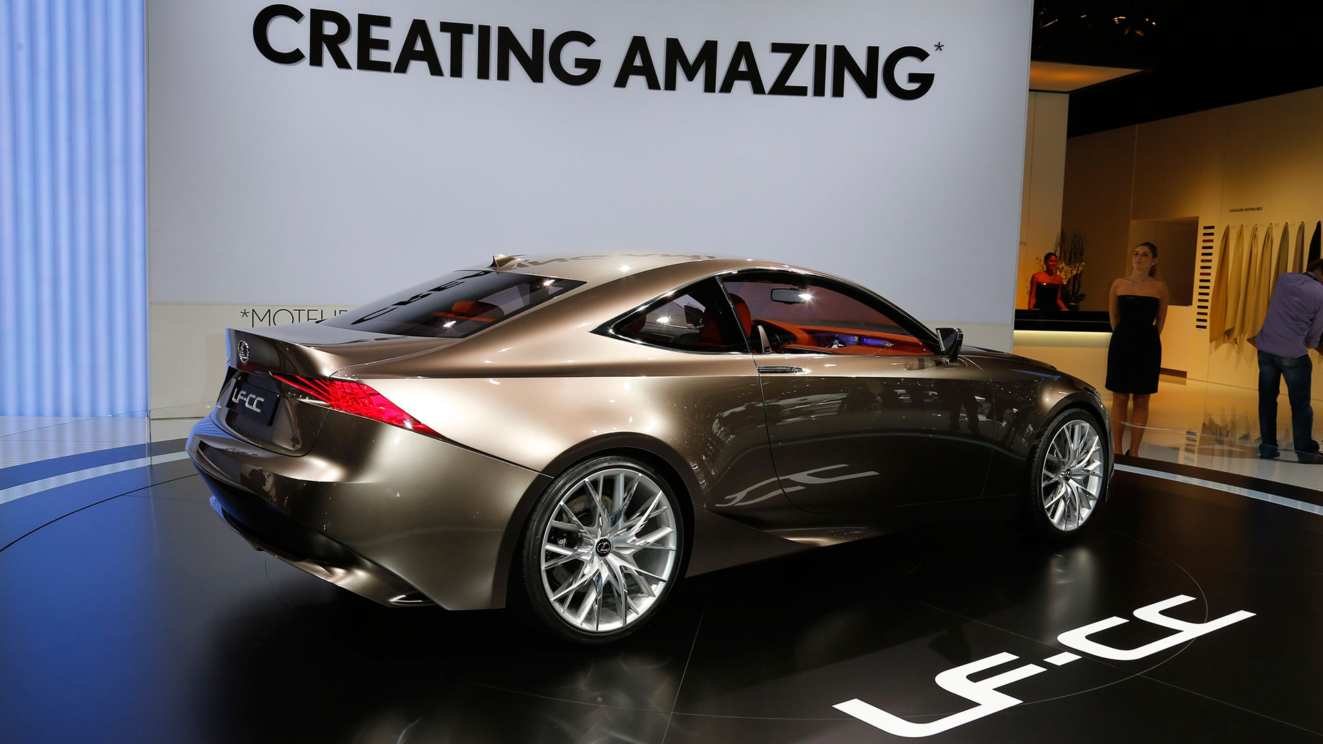 Concept car Lexus LF CC en el Paríss hero asset