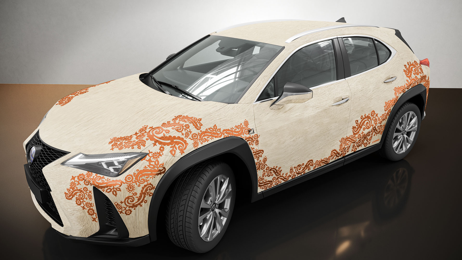 Imagen de los vehículos del Lexus Art Car
