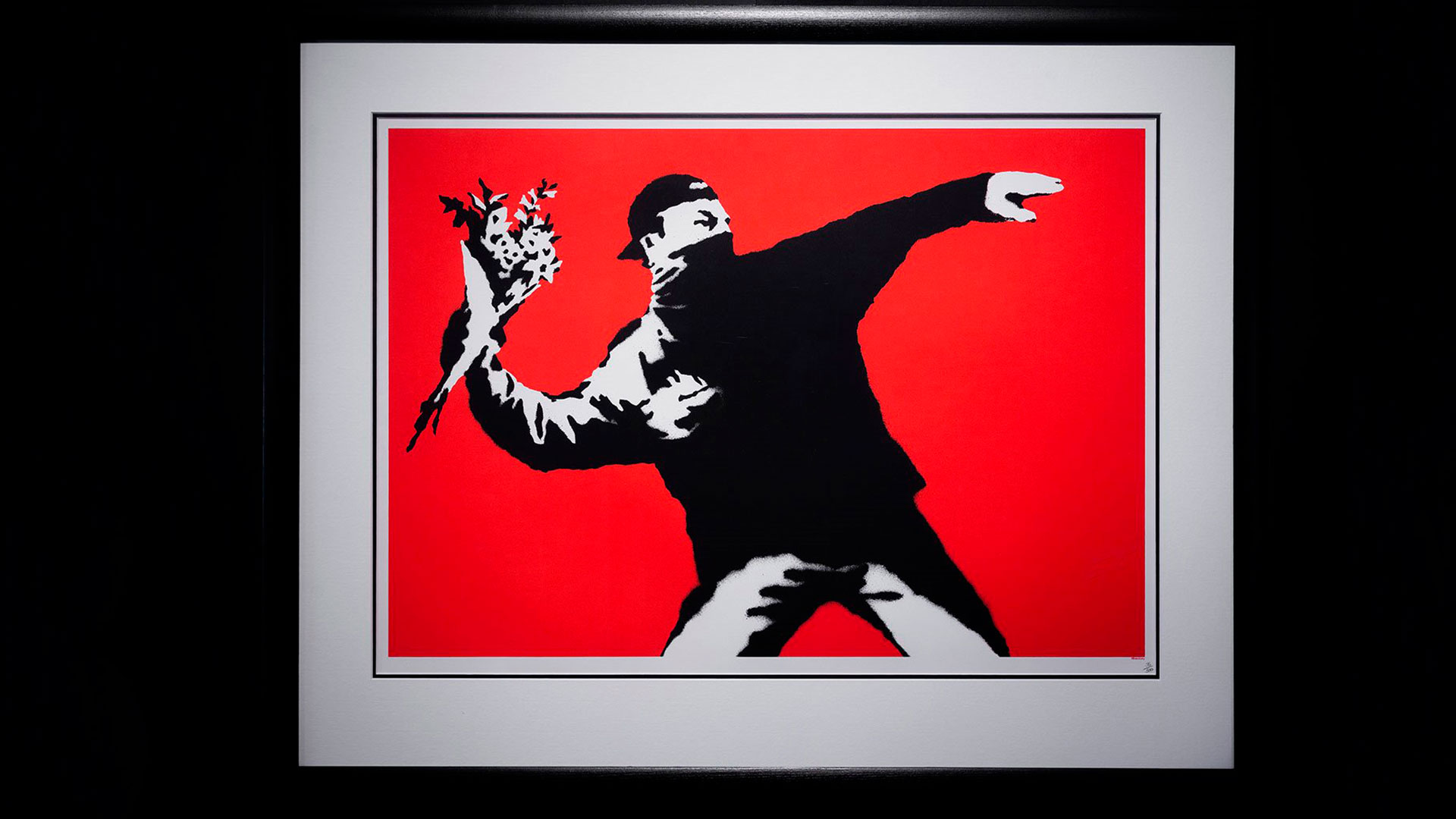 Imagen de la exposición de Banksy en Madrid
