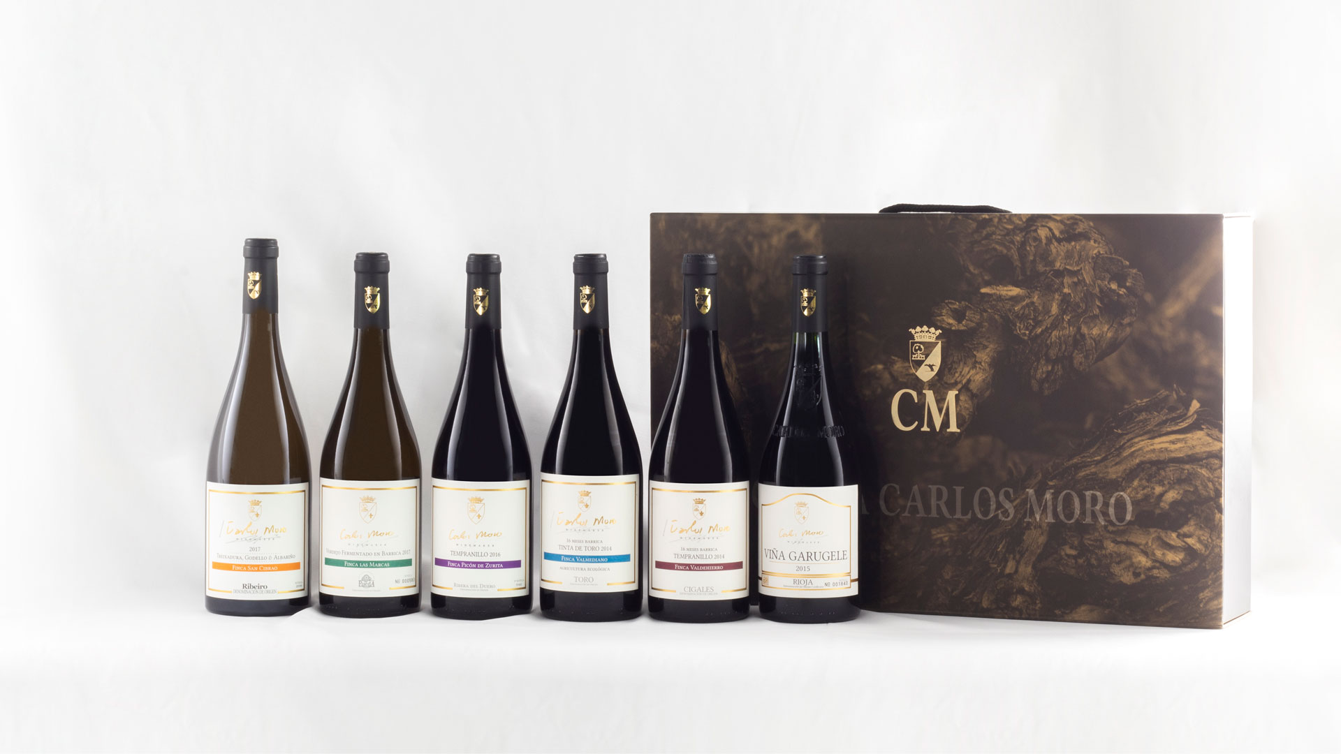 Imagen de los vinos de Carlos Moro