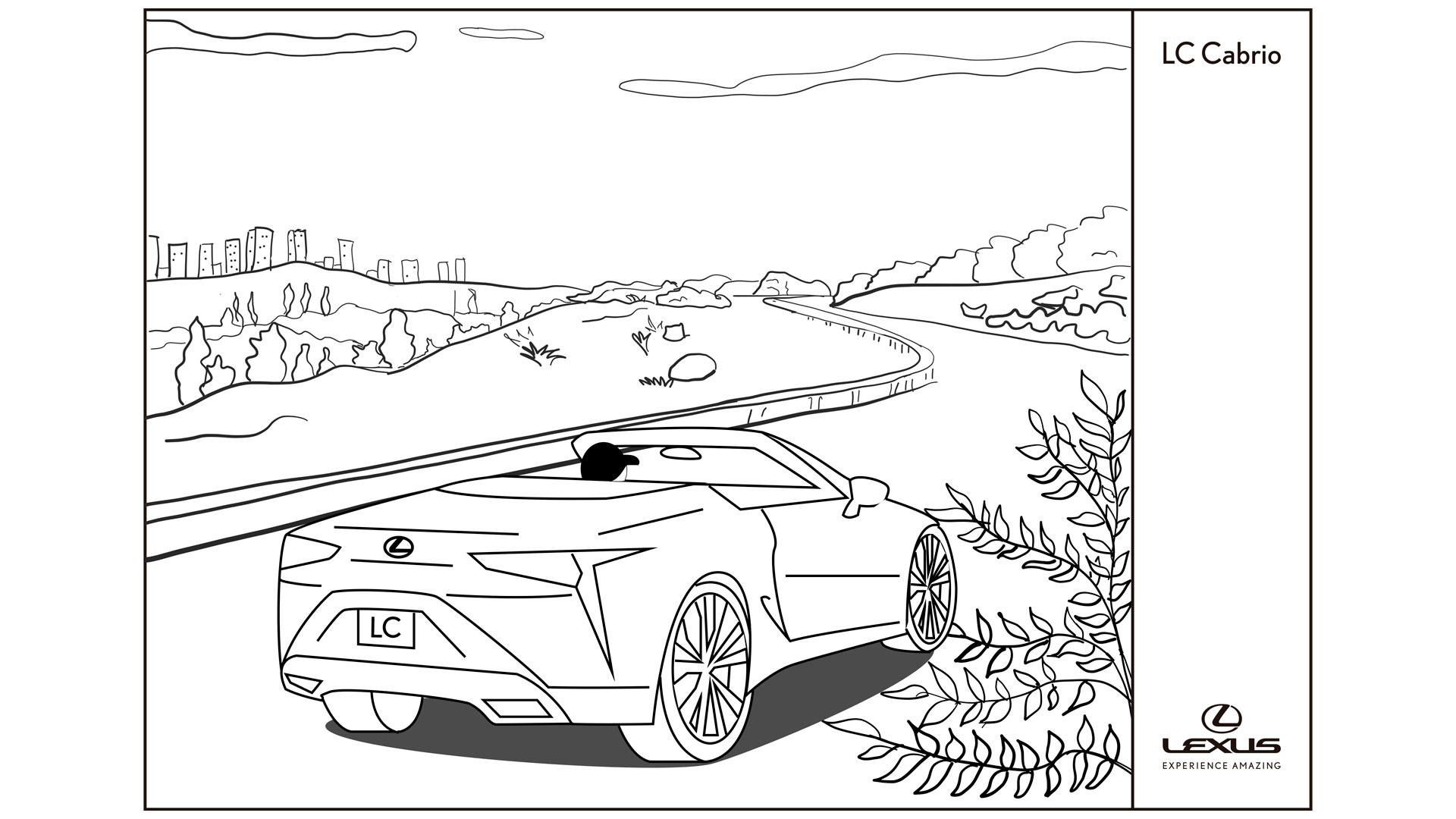 Imagen de un vehículo Lexus híbrido