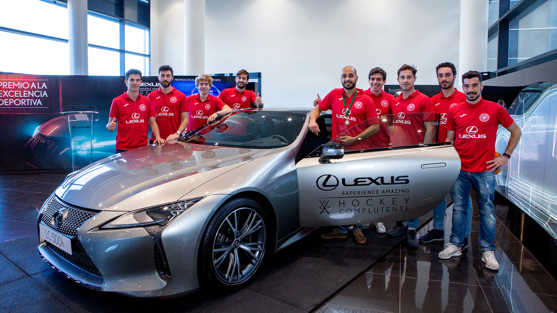 Imagen del SPV Complutense en Lexus Madrid Norte