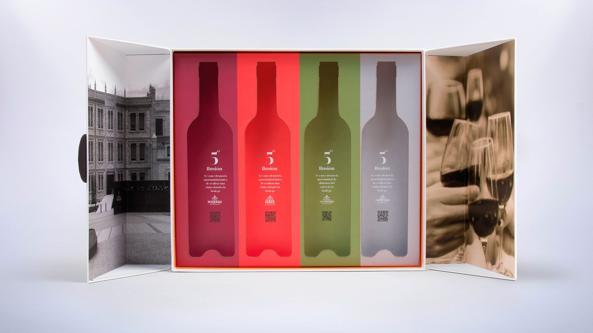 Imagen de los vinos de Navidad Fernández Rivera