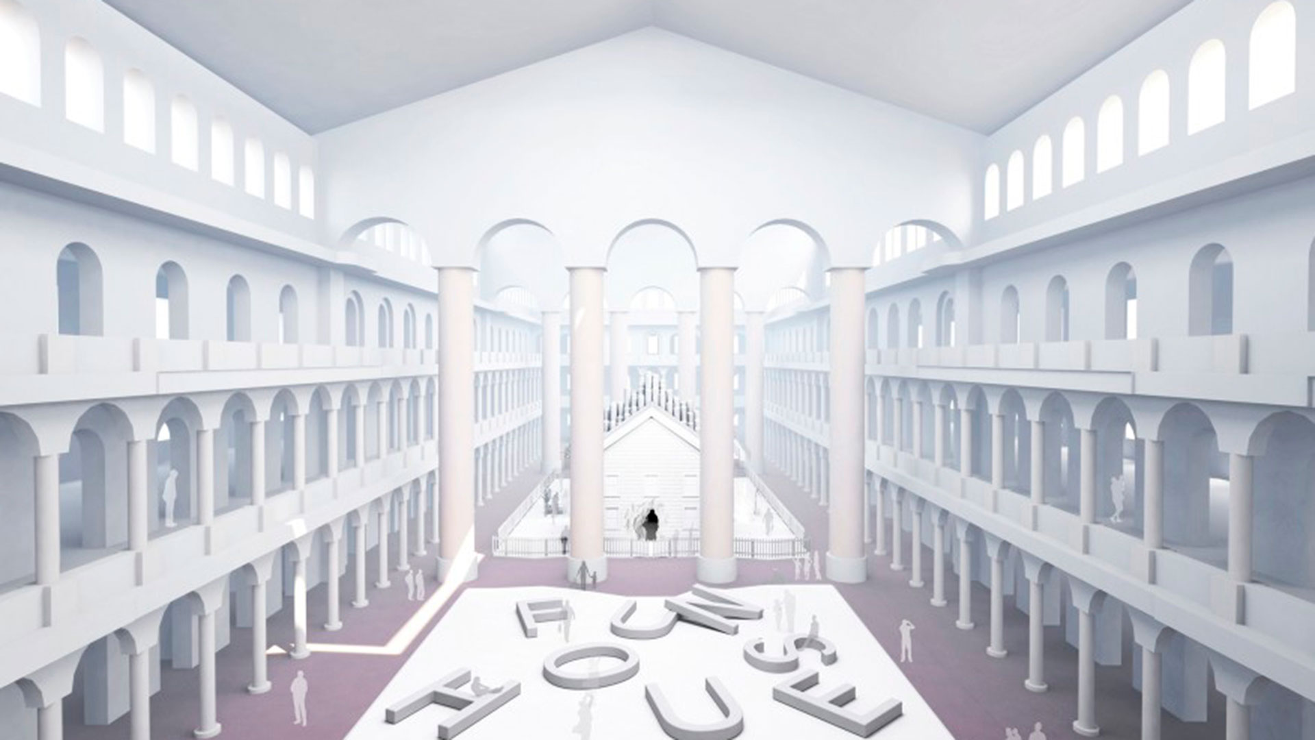 Fun House rinde homenaje a Snarkitecture en el National Building Museum