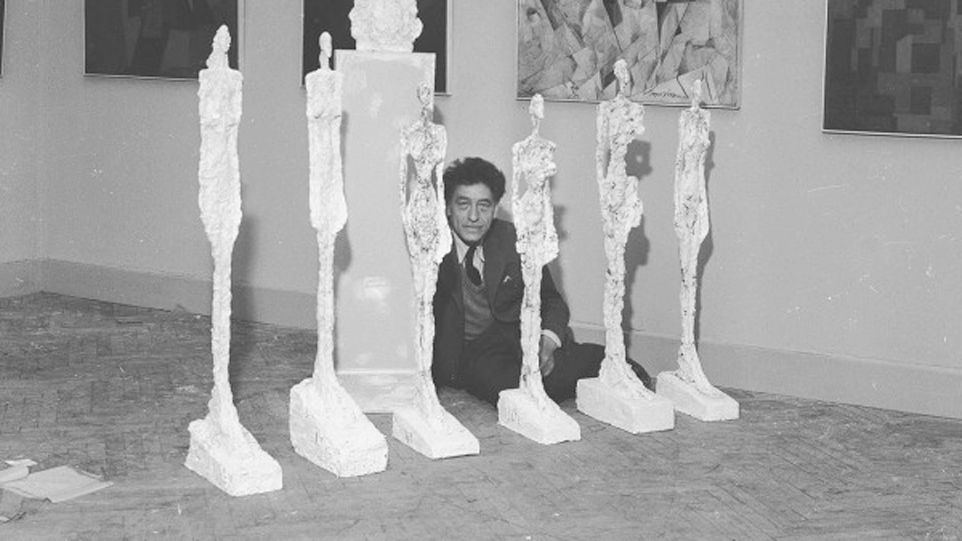 Imágenes de la obra de Alberto Giacometti