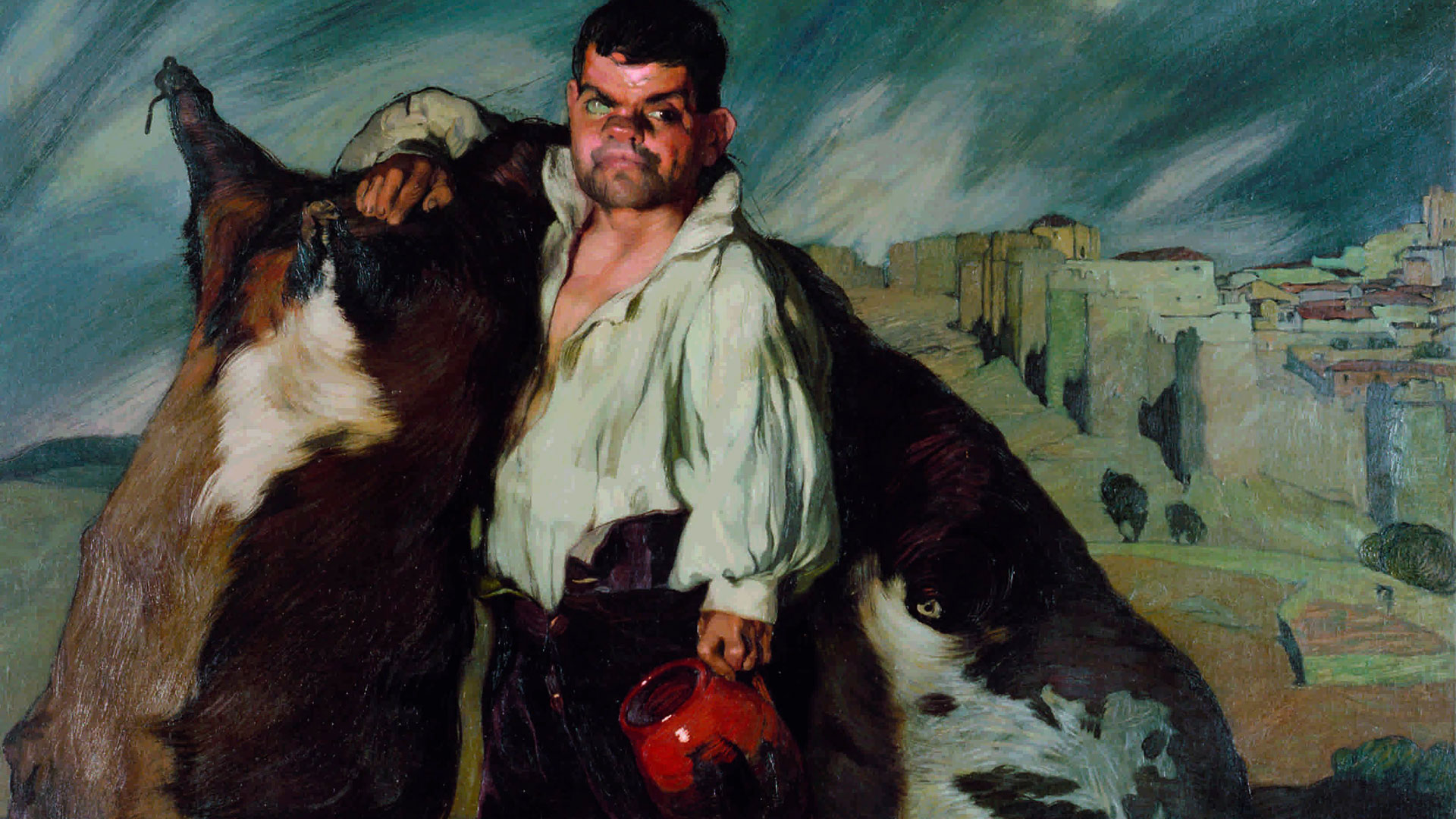 Imagen de la exposición Zuloaga en el Museo de Bellas Artes de Bilbao