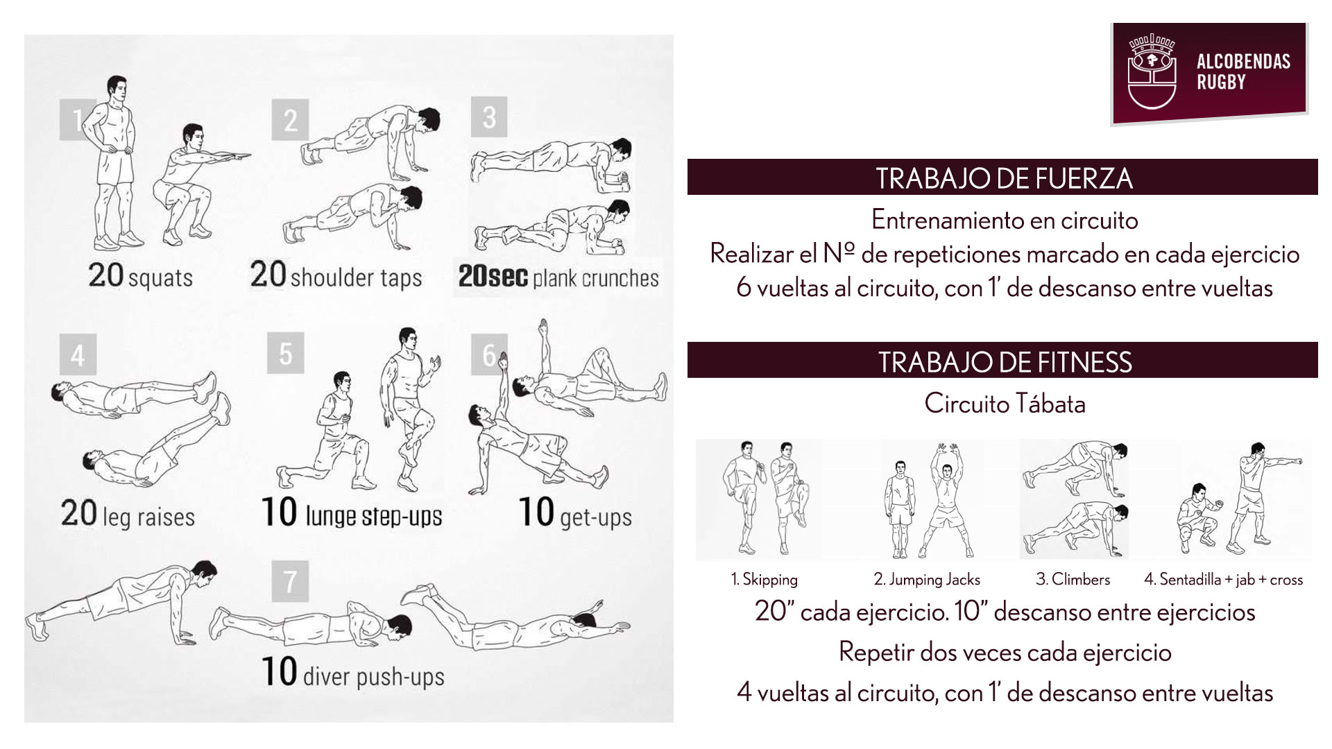 Imagen de rutina de entrenamiento