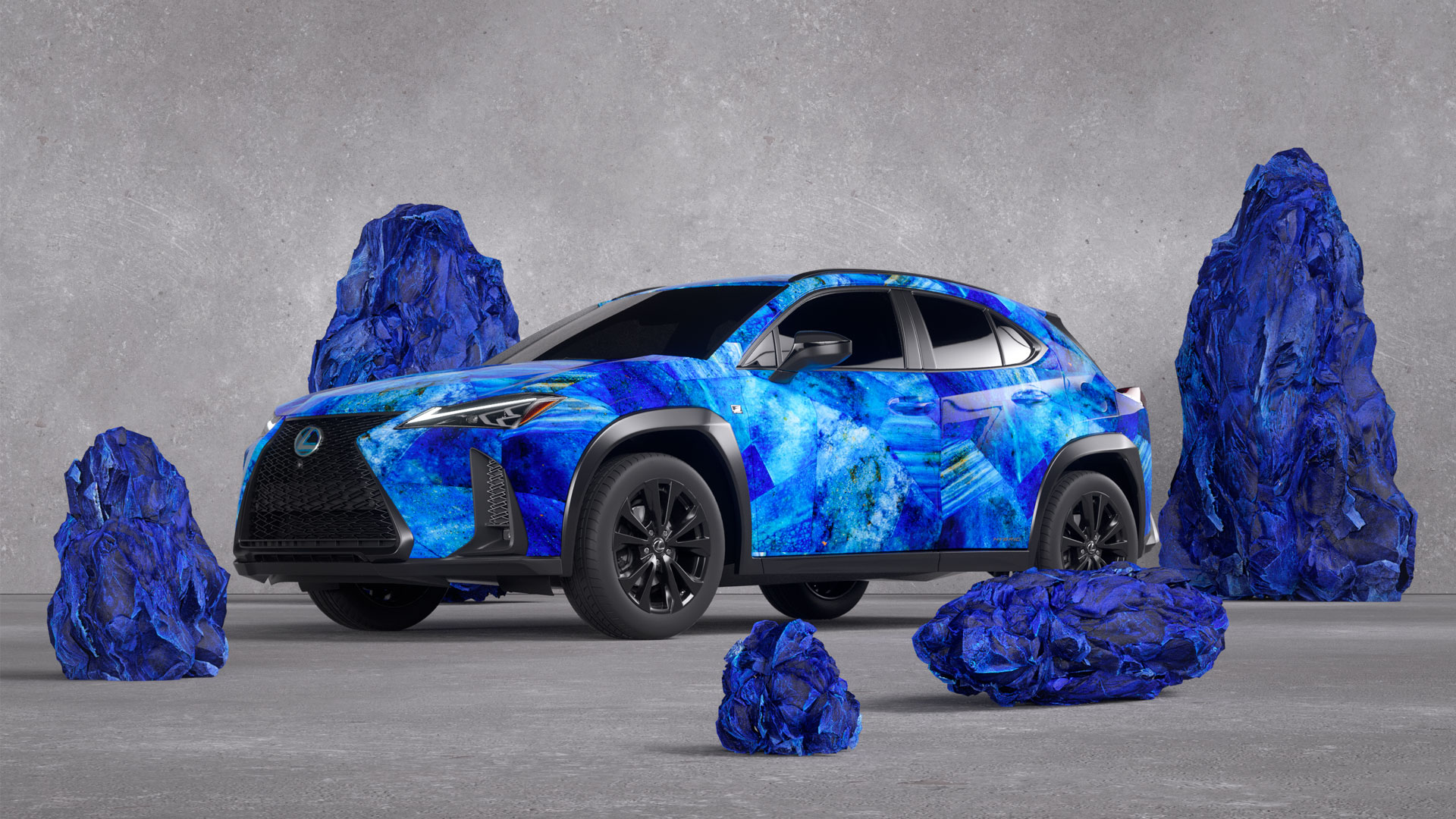 Lexus UX Art Car by Zaida Sabatés hero asset