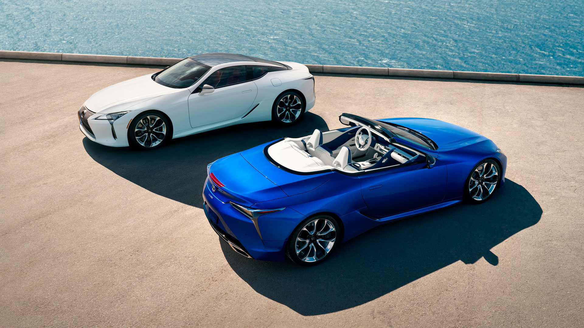 Imagen del nuevo Lexus LC 500 cabrio