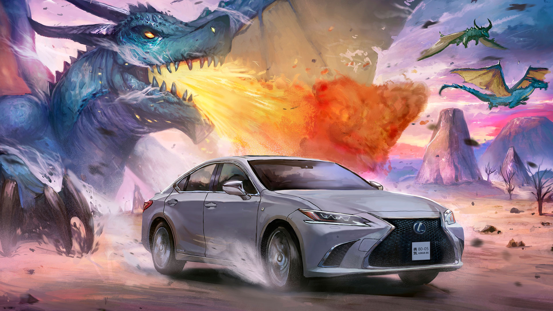 Lexus manga hero asset