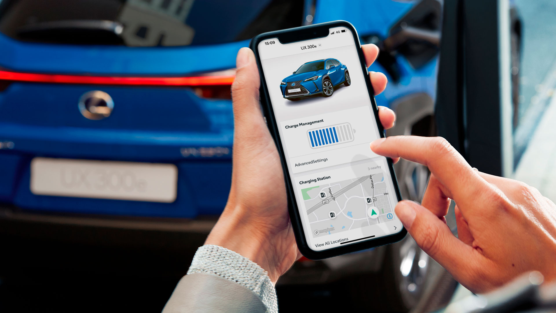 Imagen del Lexus UX 300e