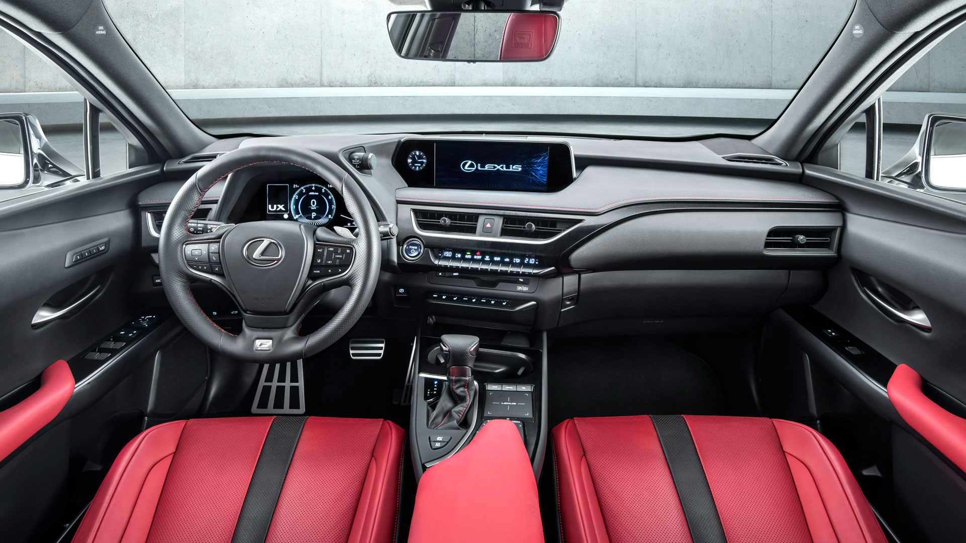 Interior del nuevo Lexus UX 250h