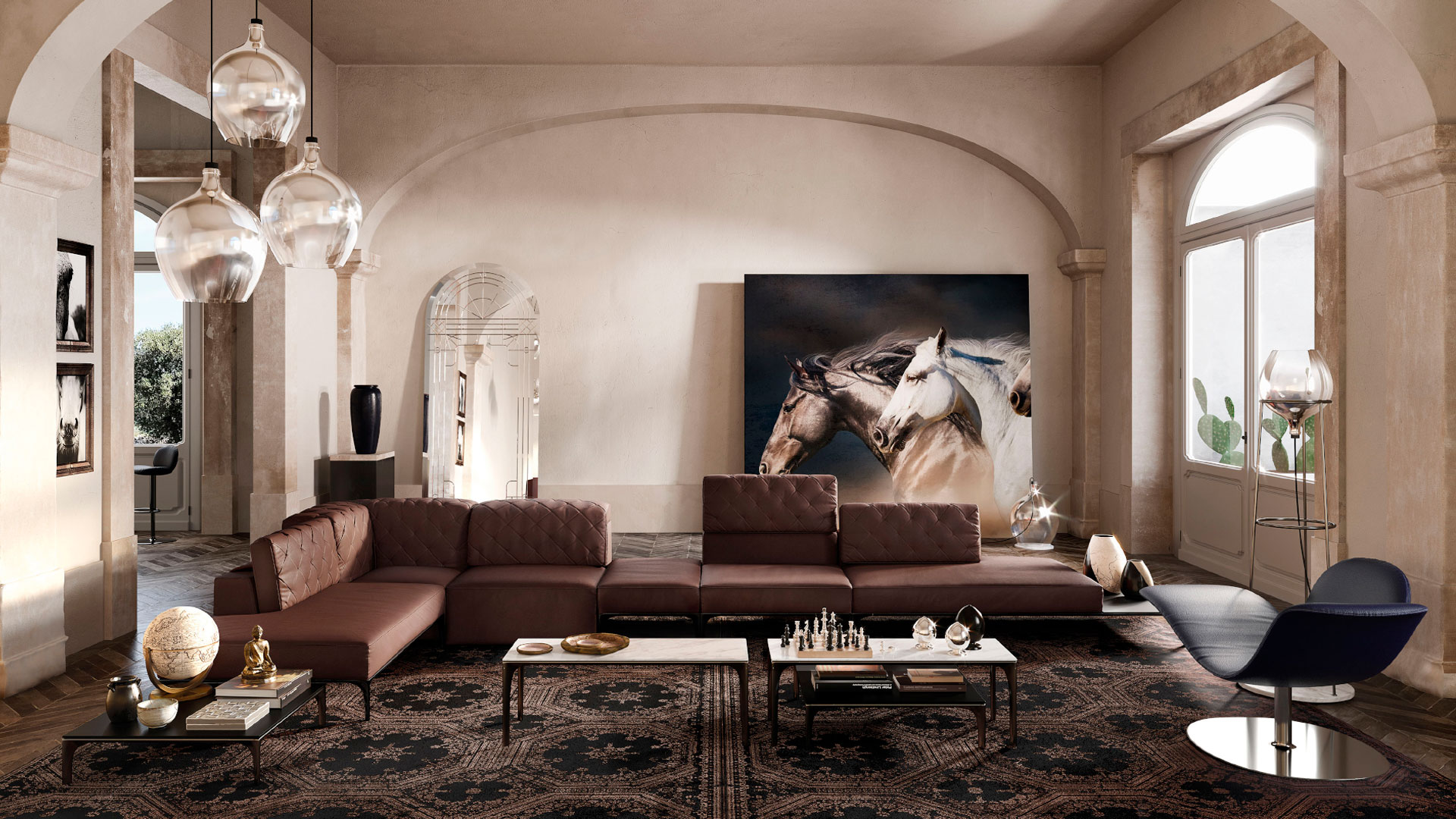 Imagen de la colección de Dandy de Natuzzi