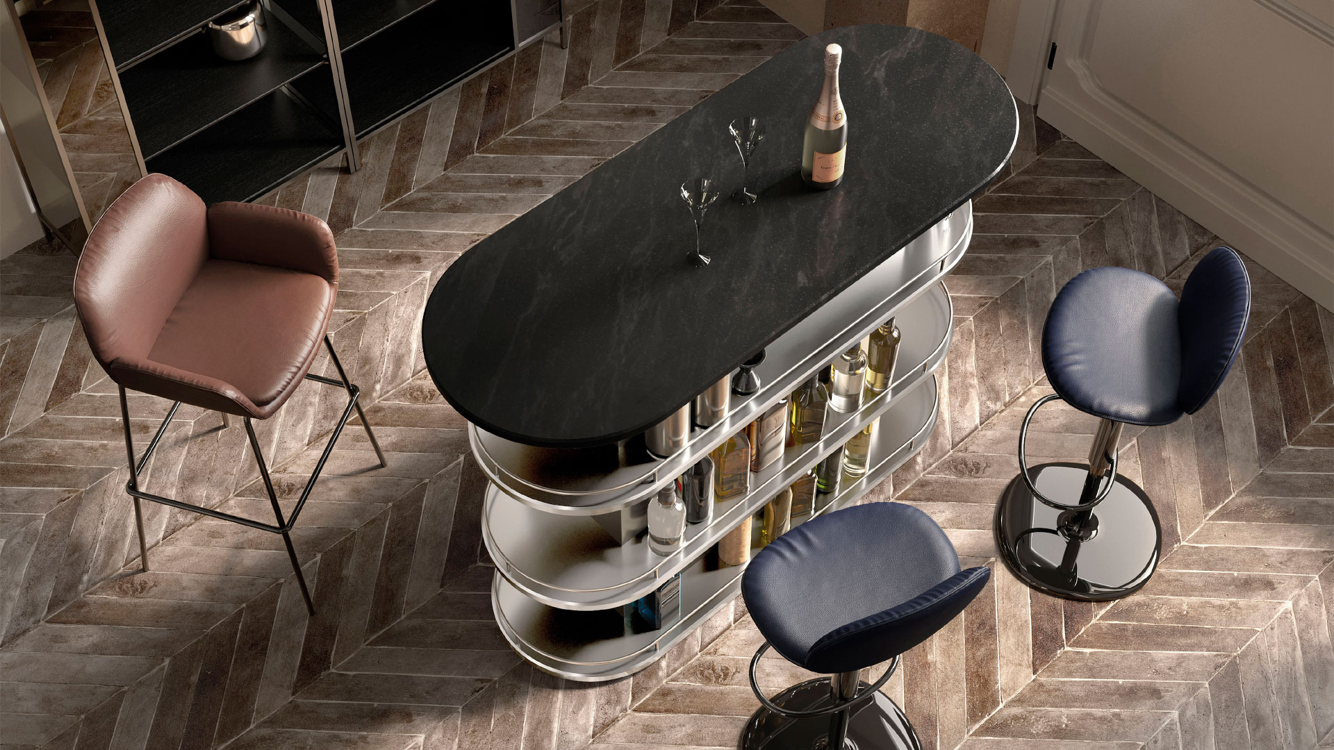 Imagen de la colección de Dandy de Natuzzi