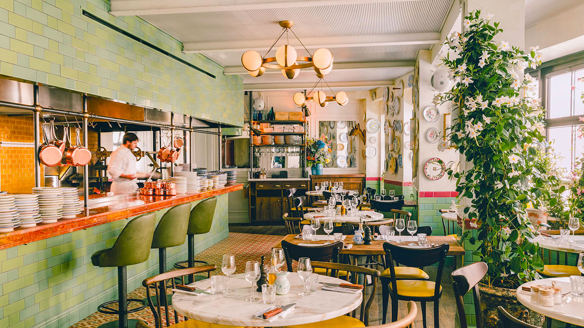 Imagen del bistrot Pink Mamma en París