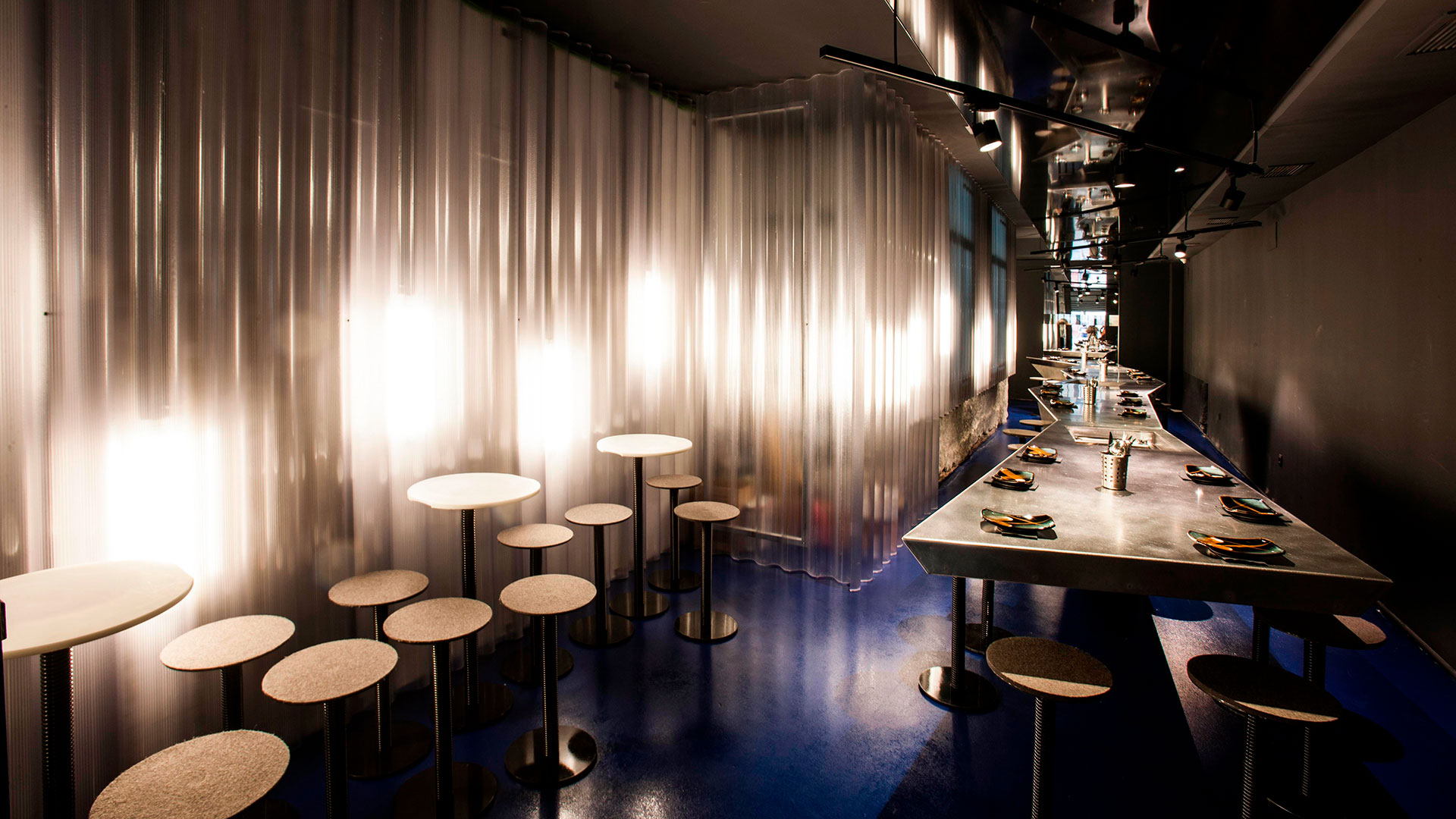 Imágenes del restaurante peruano Barra M en Madrid