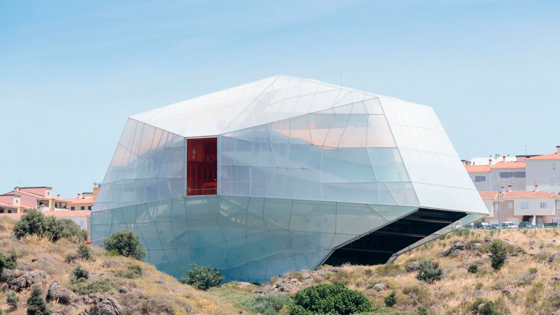 Imagen del auditorio proyectado por Selgascano en Plasencia