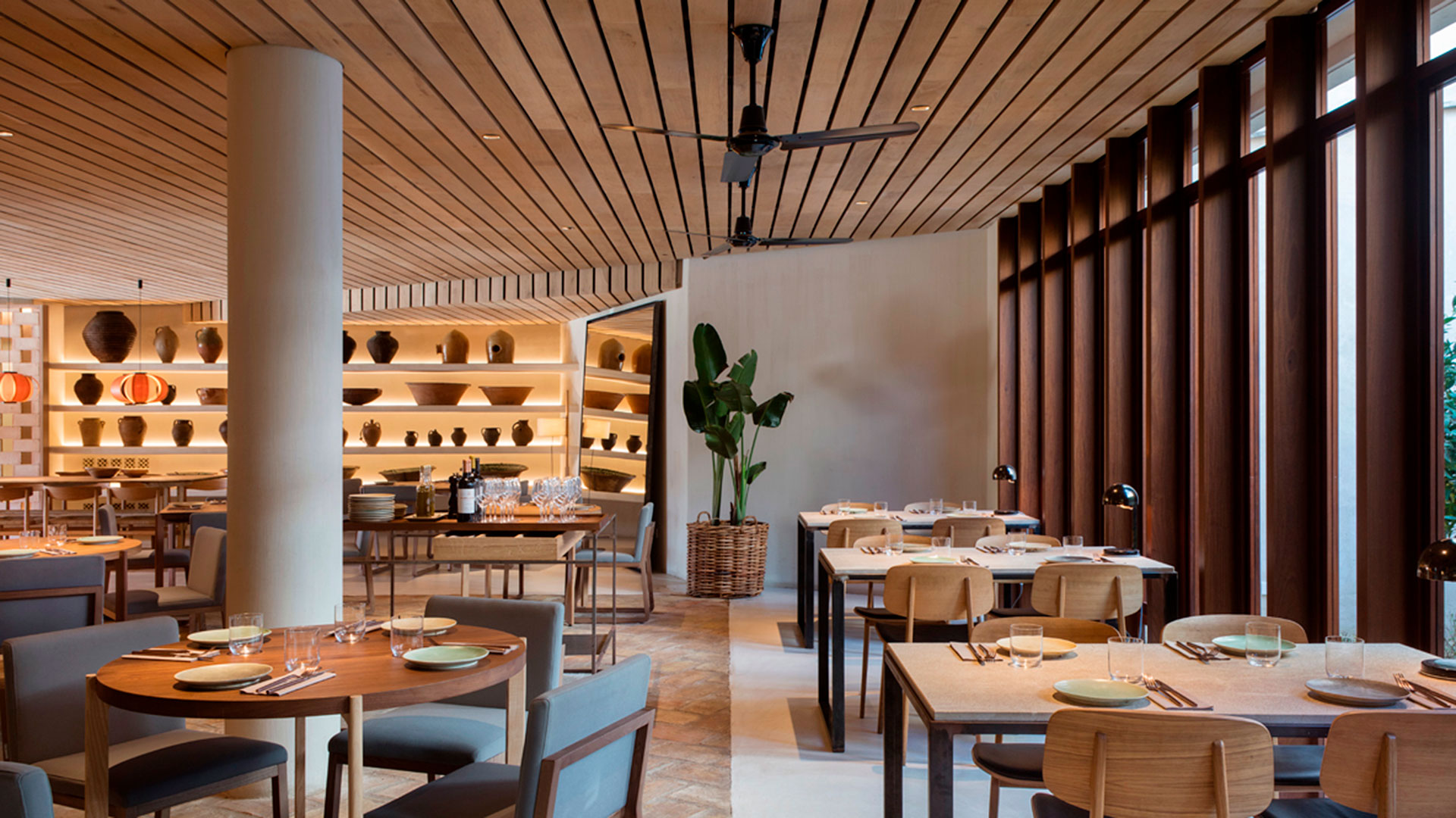 Interior del nuevo restaurante SPOT en Palma de Mallorca