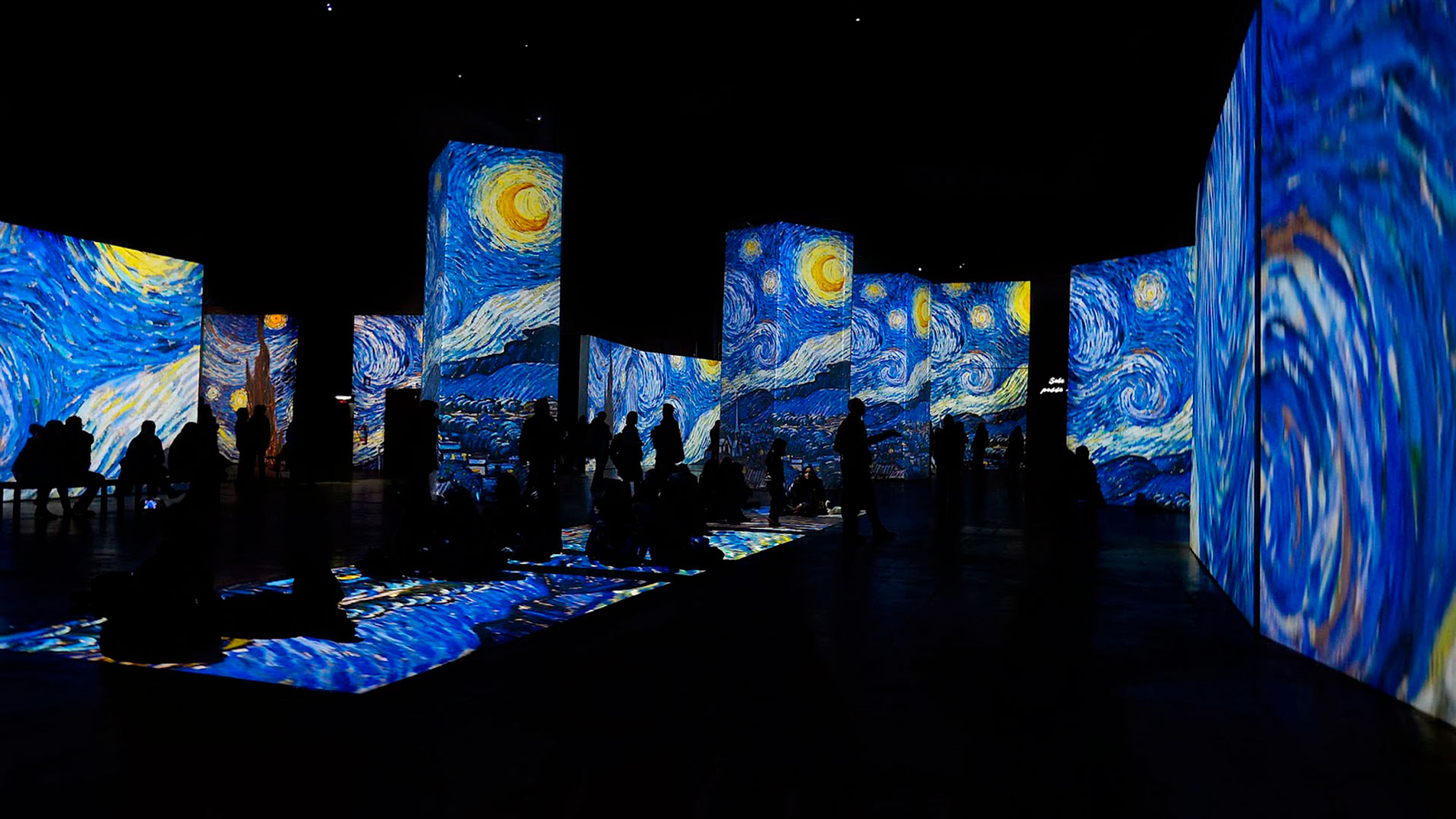 Imagen de la exposición Van Gogh Alive – The Experience