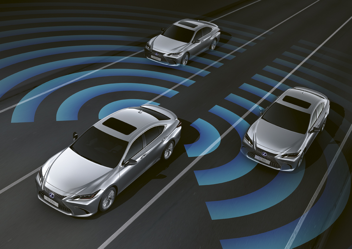 2019 lexus driver assist accordion