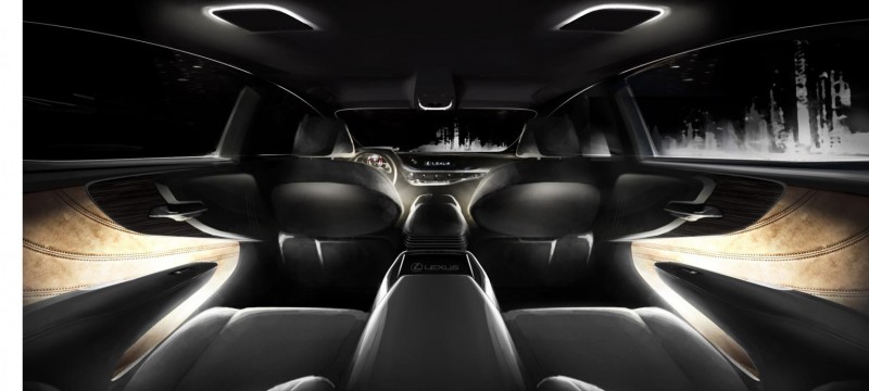 2018 LEXUS LS 7 WAYS illumination