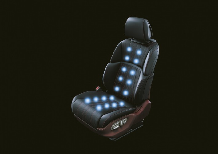 2018 LEXUS LS 7 WAYS seat
