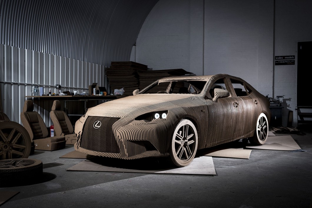 Lexus Unexpected Origami Car