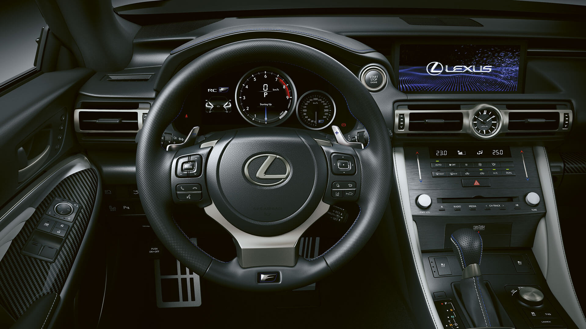 2017 lexus rc f gallery 012 interior