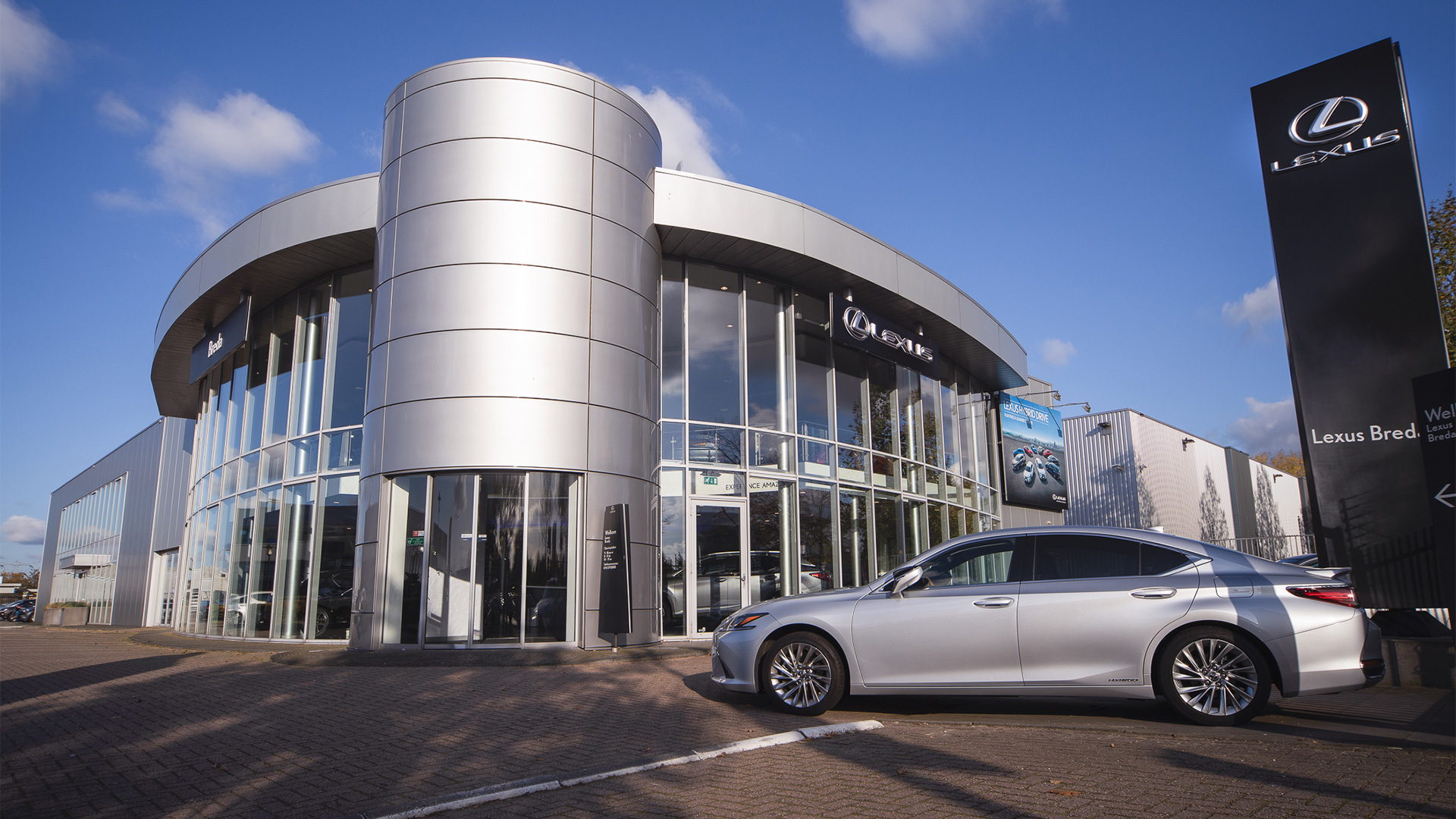 Afbeelding van het pand van Lexus Amsterdam