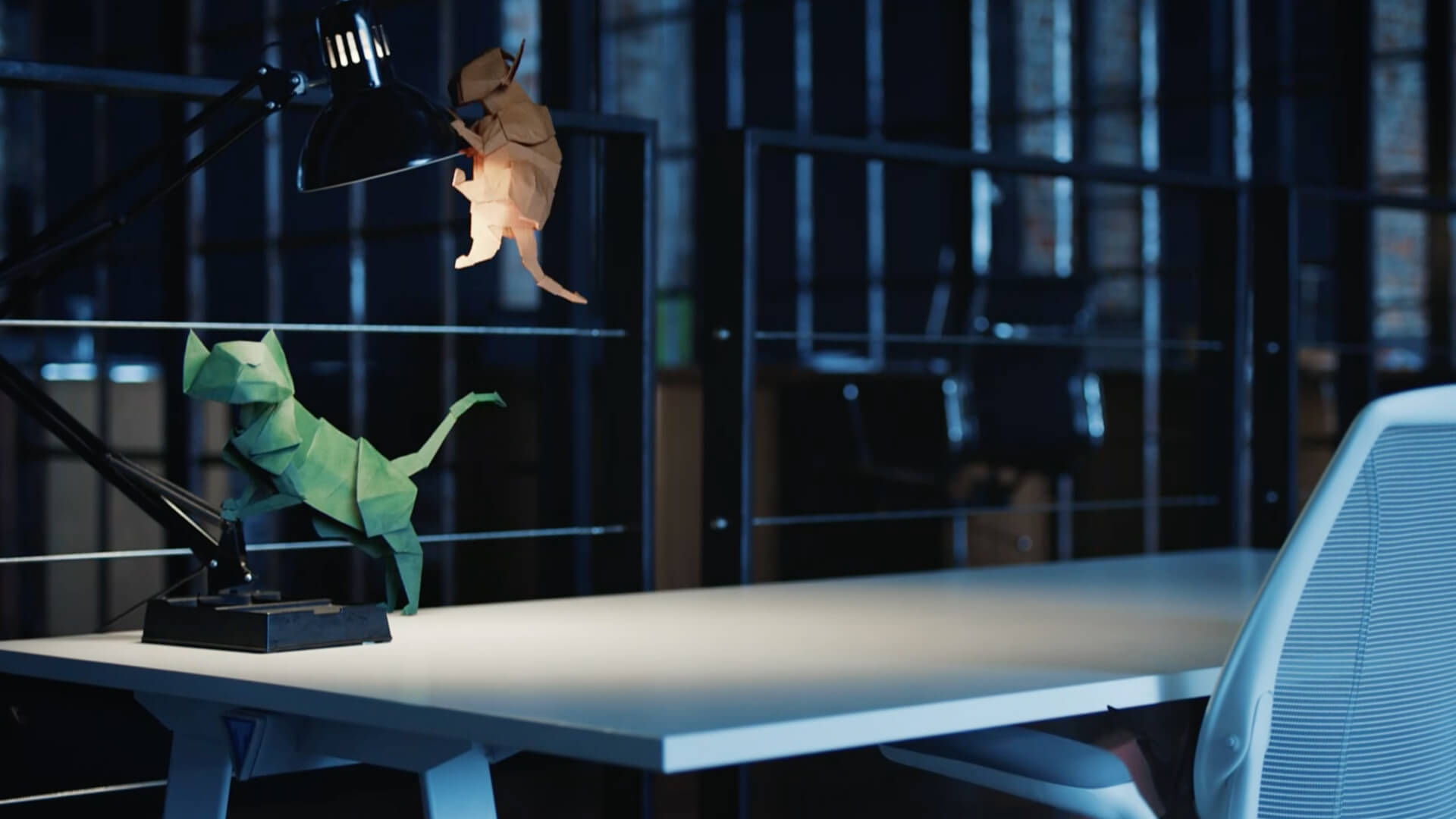 Origamikatter brettet av Takumi Mestere på 90 sekunder