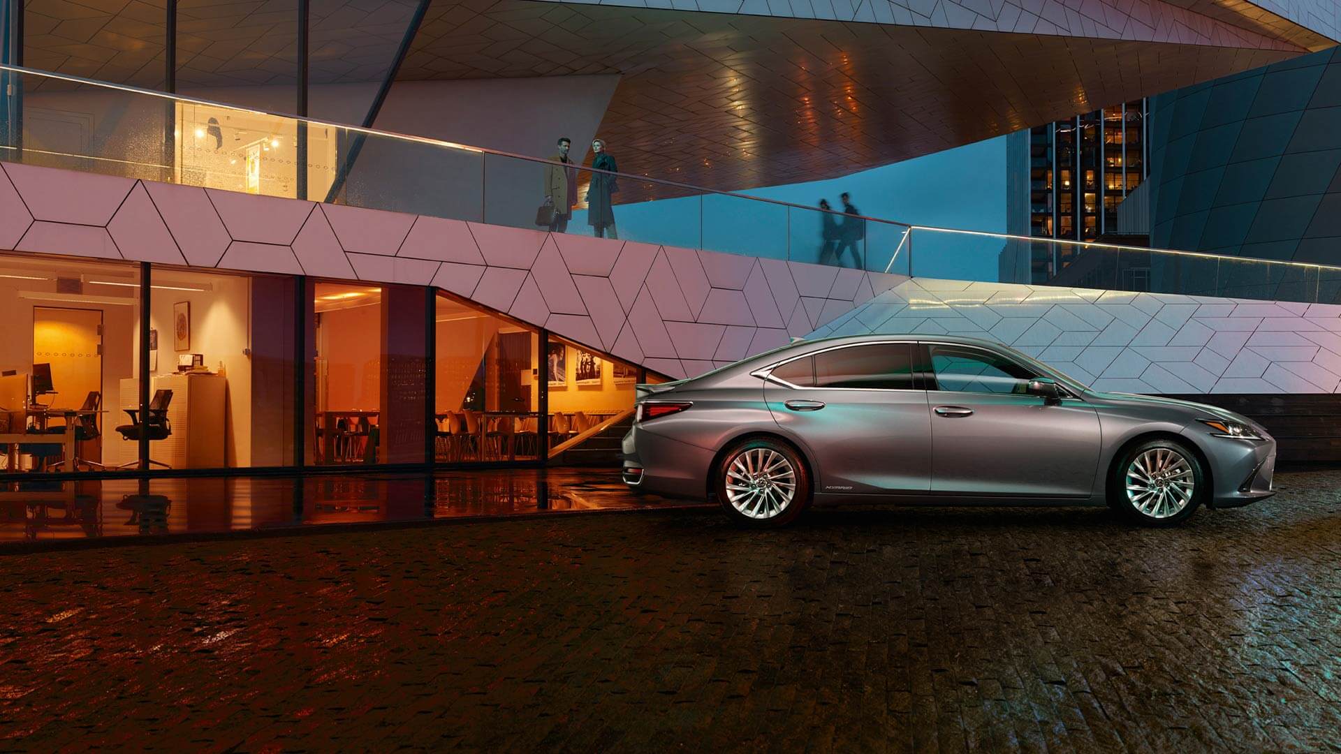 2019 lexus es hybrid hero