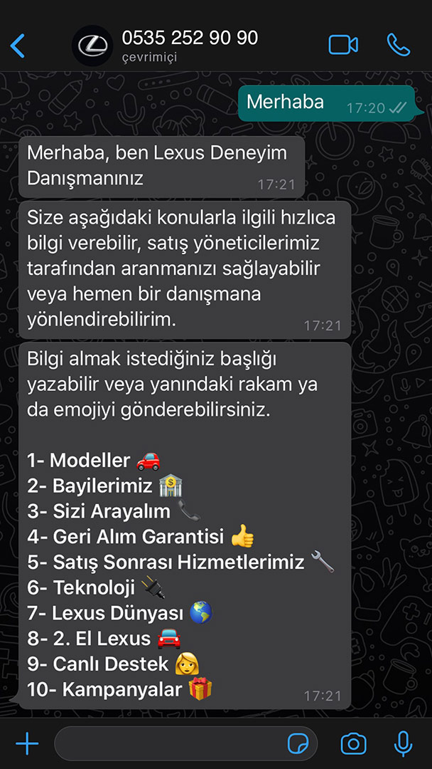 WhatsApp Deneyim Hattı gallery01